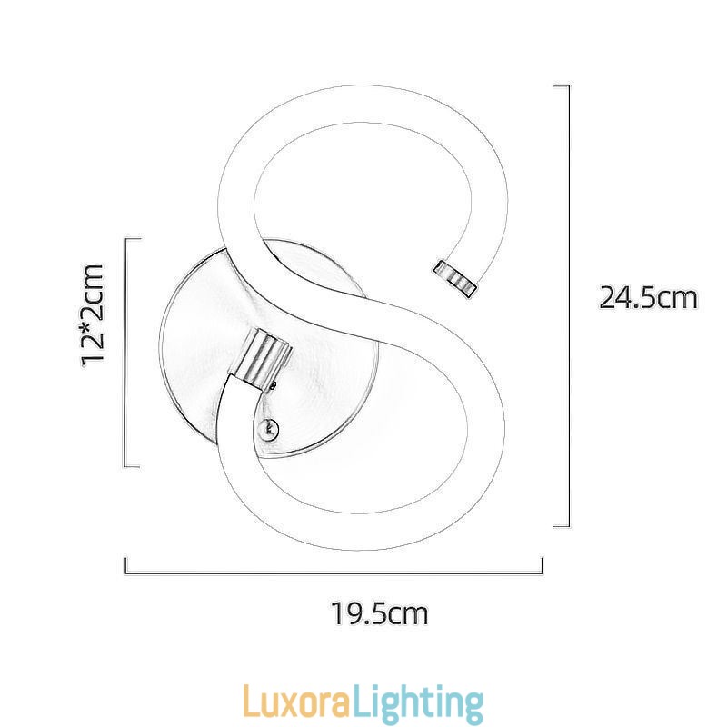 Designer Touch Decorative Letter Lights Alphabet Wall Light