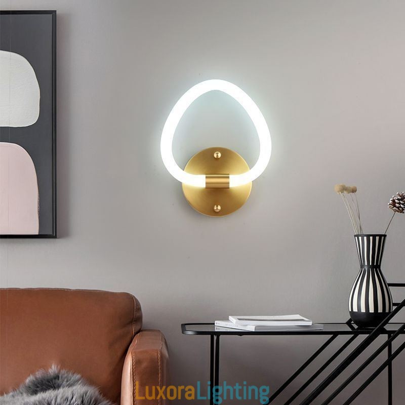 Designer Touch Decorative Modern Heart Shaped Indoor Wall Lights Sconce