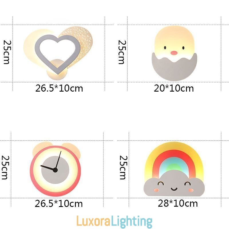 Designer Touch Decorative Acrylic Wall Lamp Lovely Sconce Light