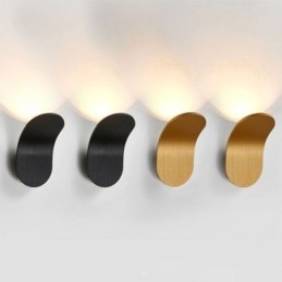 Designer Touch Decorative Minimalist Aluminum Wall Lamp Sconce Light