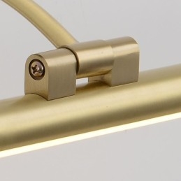 Designer Touch Decorative Nordic Mirror Front Light Brass Acrylic Wall Lamp