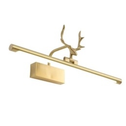 Designer Touch Decorative Nordic Brass Wall Lamp Mirror Front Light