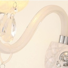 Designer Touch Decorative Classic European Style Crystal Sconce Elegant Wall Light