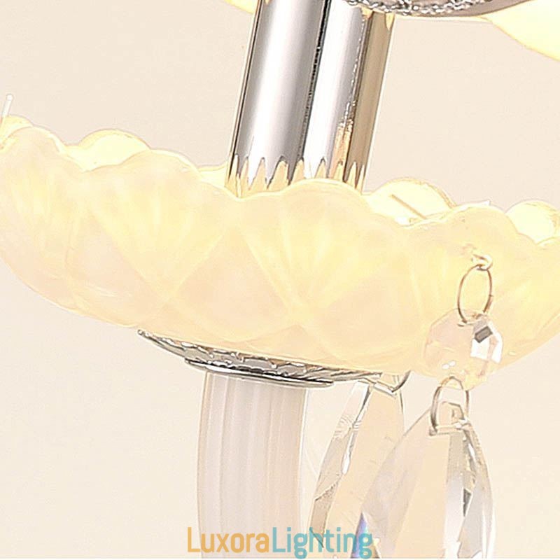 Designer Touch Decorative Classic European Style Crystal Sconce Elegant Wall Light