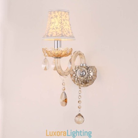 Designer Touch Decorative Elegant Crystal Sconce European Style Wall Light Aisle