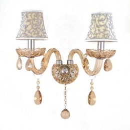 Designer Touch Decorative Elegant Crystal Sconce European Style Wall Light Aisle