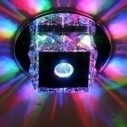 Designer Touch Decorative Crystal Mini Style Glass Flush Mount Kids