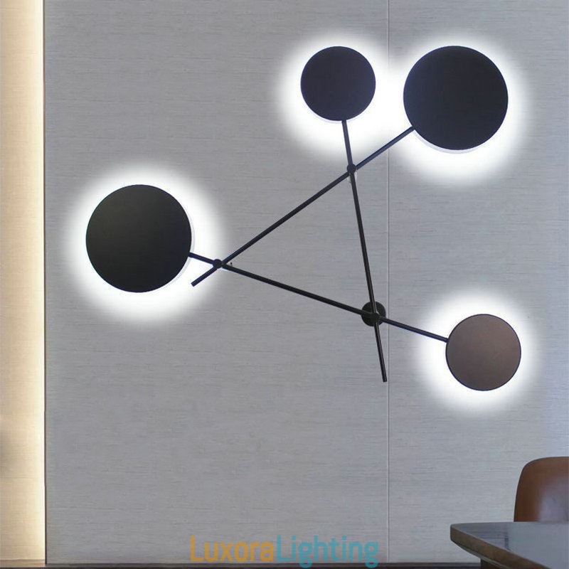 Designer Touch Decorative Modern Wall Light Geometric Shape Iron Fixture Sconce