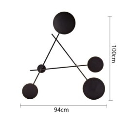 Designer Touch Decorative Modern Wall Light Geometric Shape Iron Fixture Sconce