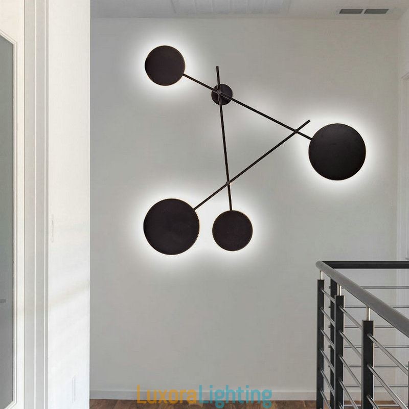 Designer Touch Decorative Modern Wall Light Geometric Shape Iron Fixture Sconce