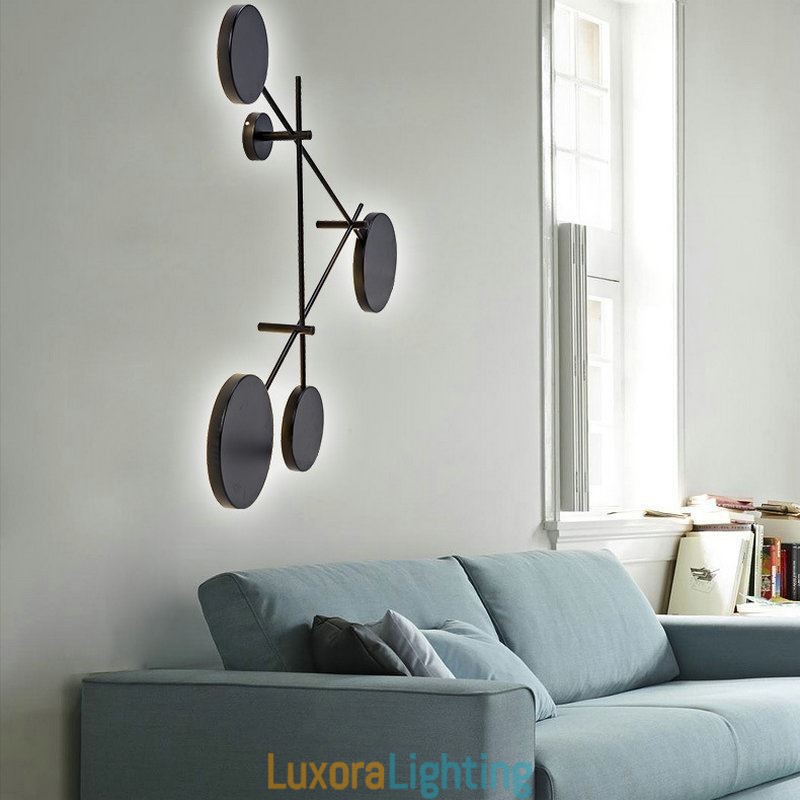 Designer Touch Decorative Modern Wall Light Geometric Shape Iron Fixture Sconce