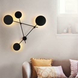 Designer Touch Decorative Modern Wall Light Geometric Shape Iron Fixture Sconce