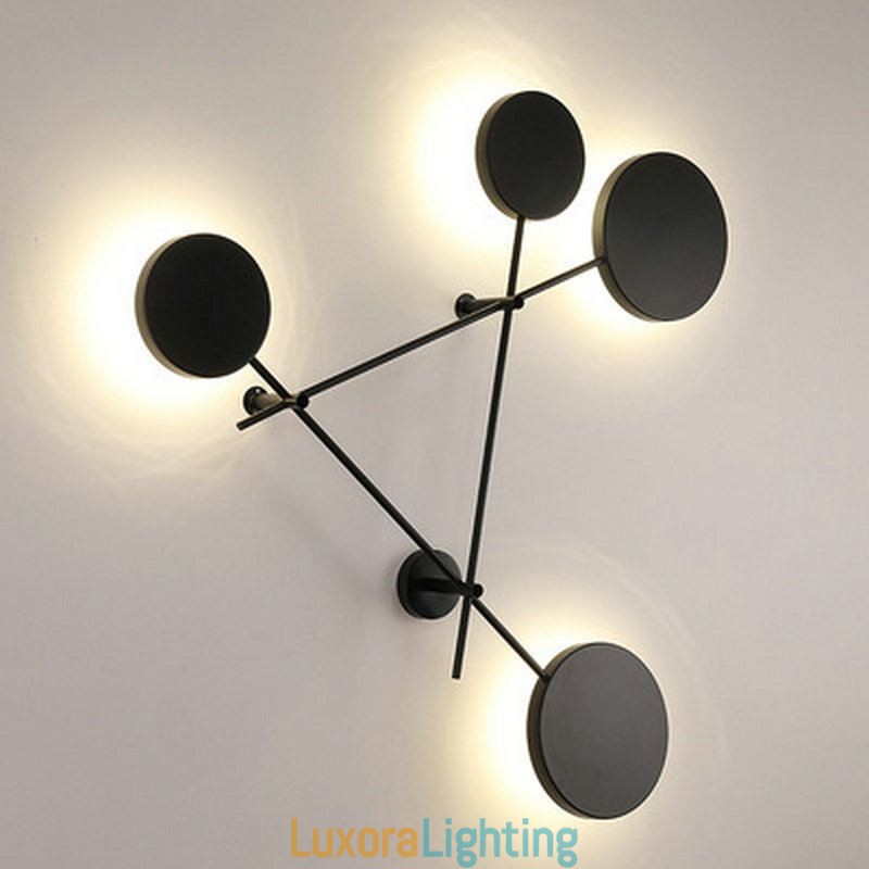 Designer Touch Decorative Modern Wall Light Geometric Shape Iron Fixture Sconce