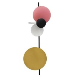 Designer Touch Decorative Modern Wall Light Circular Wall Lamp Colorful Home Lighting Bedside Lighting