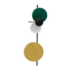 Designer Touch Decorative Modern Wall Light Circular Wall Lamp Colorful Home Lighting Bedside Lighting