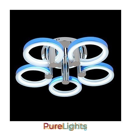 Designer Touch Decorative Modern Contemporary Mini Style Electroplated Flush Mount