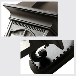 Designer Touch Decorative European Retro Outdoor Wall Light Waterproof Arrow Flower Wall Sconce