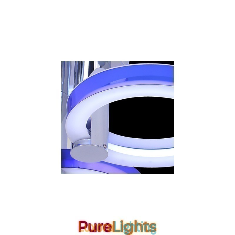 Designer Touch Decorative Modern Contemporary Mini Style Electroplated Flush Mount