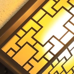 Designer Touch Decorative Chinese Outdoor Wall Sconce Waterproof Window Grille Wall Lamp