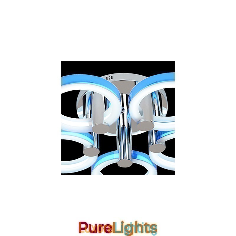 Designer Touch Decorative Modern Contemporary Mini Style Electroplated Flush Mount