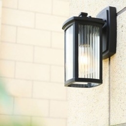 Designer Touch Decorative Modern Simple Outdoor Light Waterproof Square Column Wall Light Courtyard Corridor