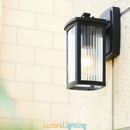 Designer Touch Decorative Modern Simple Outdoor Light Waterproof Square Column Wall Light Courtyard Corridor