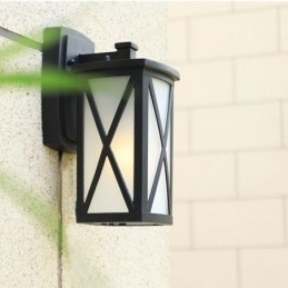 Designer Touch Decorative Modern Simple Outdoor Light Waterproof Square Column Wall Light Courtyard Corridor
