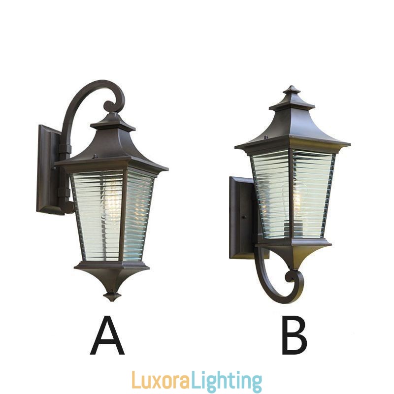 Designer Touch Decorative Modern Outdoor Light Waterproof Gazebo Wall Light Courtyard Corridor Garden Balcony