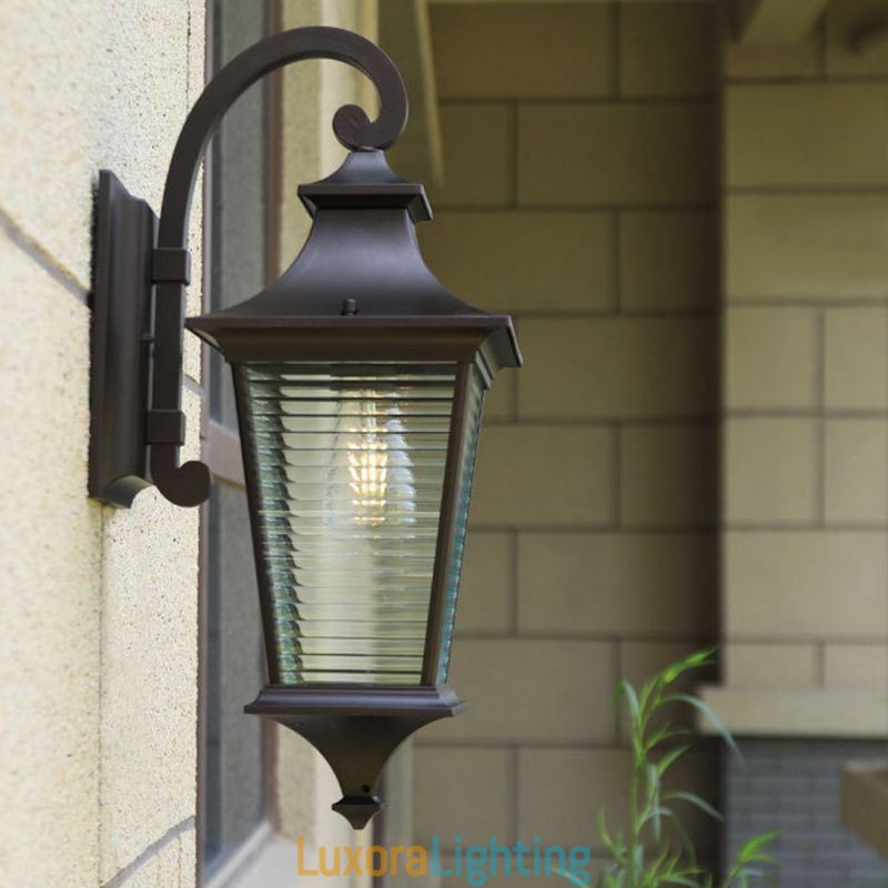 Designer Touch Decorative Modern Outdoor Light Waterproof Gazebo Wall Light Courtyard Corridor Garden Balcony