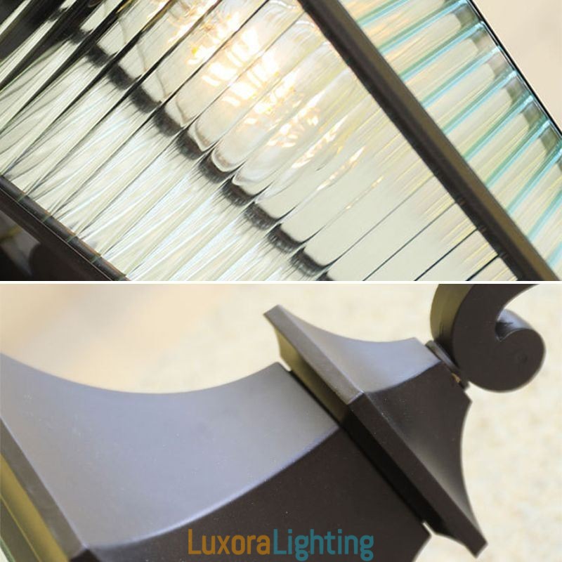 Designer Touch Decorative Modern Outdoor Light Waterproof Gazebo Wall Light Courtyard Corridor Garden Balcony