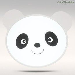 Designer Touch Decorative Remote Control Flush Mount Ceiling Light Modern White+Warm White Light With Remote