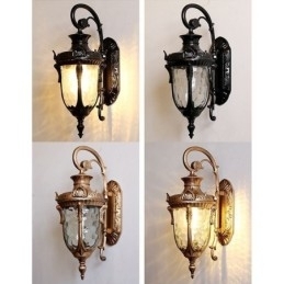 Designer Touch Decorative European Outdoor Light Waterproof Single Head Wall Light Courtyard Corridor Garden