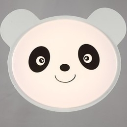 Designer Touch Decorative Remote Control Flush Mount Ceiling Light Modern White+Warm White Light With Remote