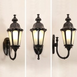 Designer Touch Decorative Modern Simple Outdoor Light Waterproof Plum Blossom Wall Light Courtyard Corridor Garden