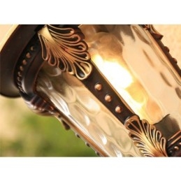 Designer Touch Decorative European Retro Outdoor Wall Sconce Waterproof Carved Wall Light Garden Balcony Courtyard