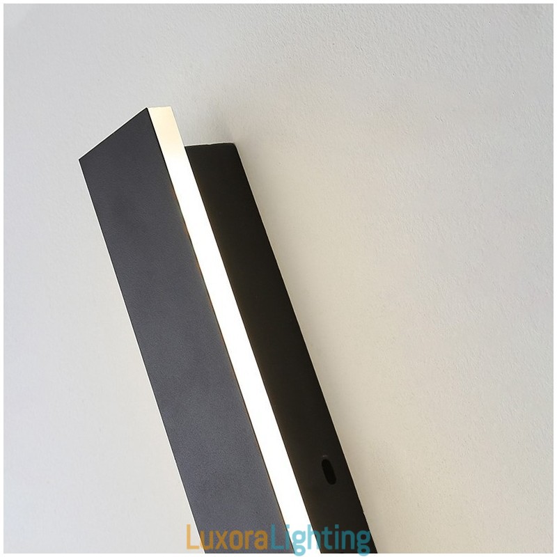 Designer Touch Decorative Outdoor Long Modern Contemporary Wall Lamp Sconce Wall Light IP 44 for Porch Patio Garden