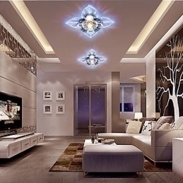 Designer Touch Decorative Crystal Lamp Smd CreativeTube Spotlight Absorb Dome Light