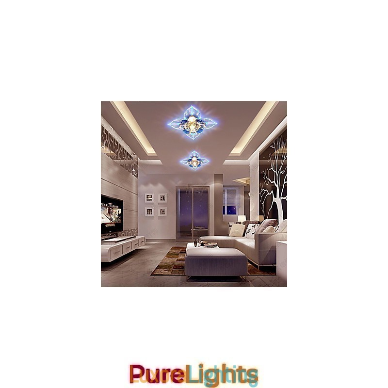 Designer Touch Decorative Crystal Lamp Smd CreativeTube Spotlight Absorb Dome Light