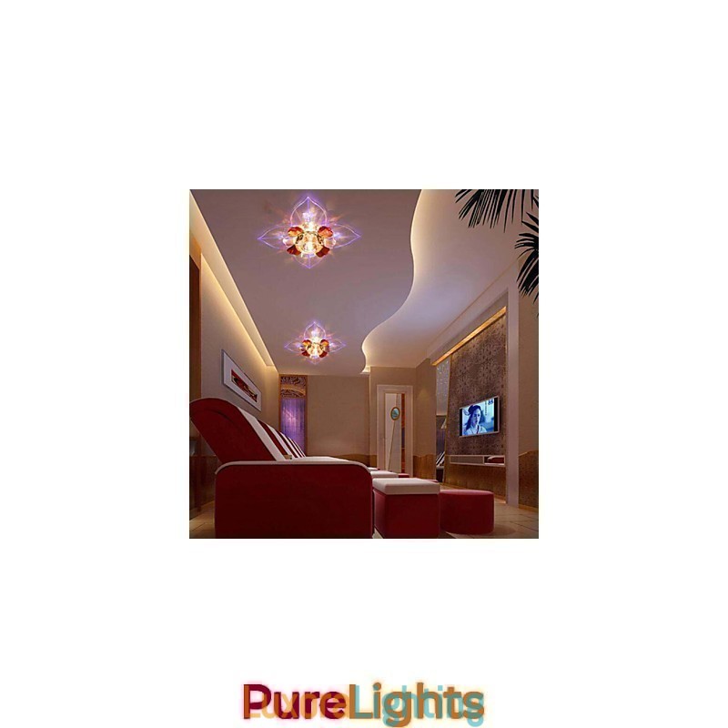 Designer Touch Decorative Crystal Lamp Smd CreativeTube Spotlight Absorb Dome Light