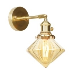 Designer Touch Decorative Modern Wall Light with Glass Shade