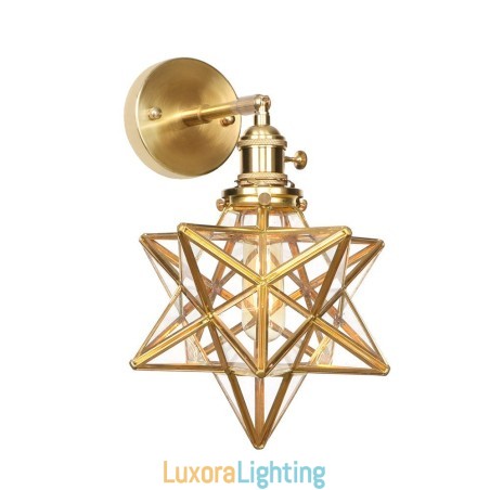 Designer Touch Decorative Modern Wall Light with Glass Shade