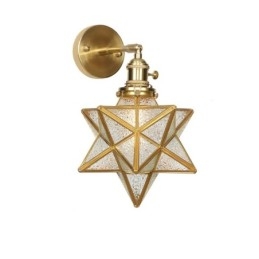 Designer Touch Decorative Modern Wall Light with Glass Shade