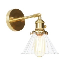 Designer Touch Decorative Modern Wall Light with Glass Shade