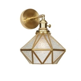 Designer Touch Decorative Modern Wall Light with Glass Shade