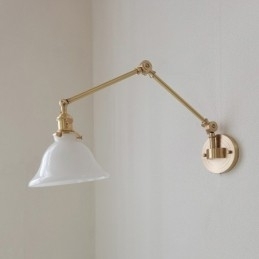 Designer Touch Decorative Modern Wall Light with Glass Shade