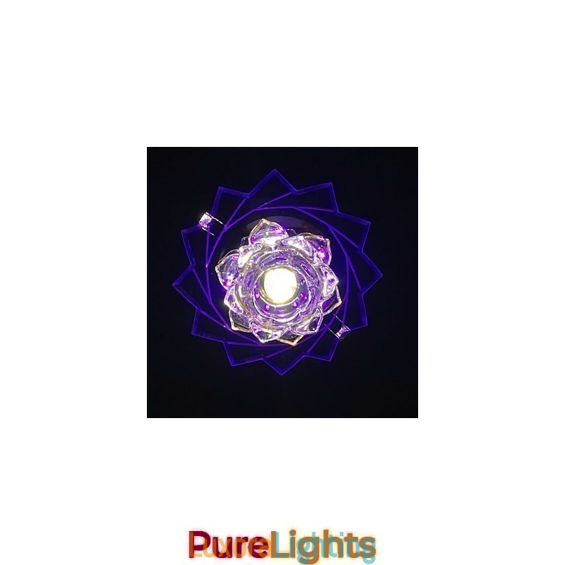 Designer Touch Decorative Modern Contemporary Crystal Metal Flush Mount