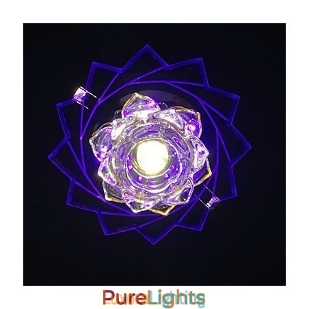 Designer Touch Decorative Modern Contemporary Crystal Metal Flush Mount