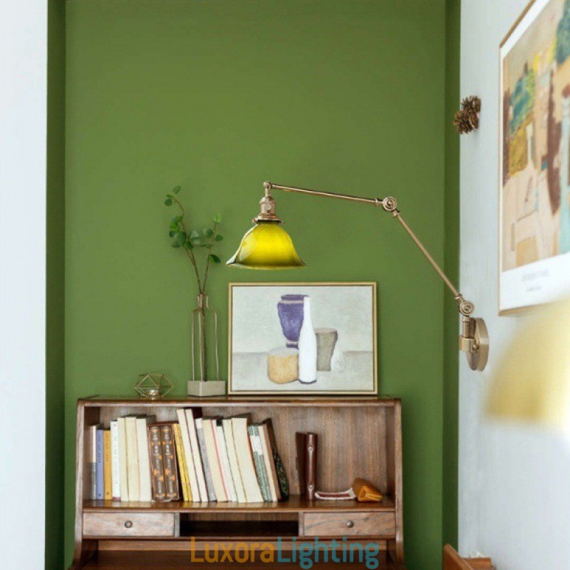 Designer Touch Decorative Modern Wall Light with Glass Shade