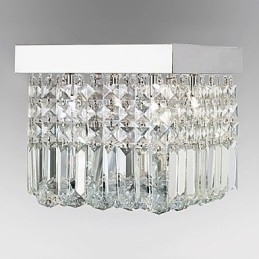 Designer Touch Decorative Modern Contemporary Crystal Metal Flush Mount