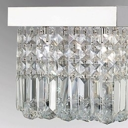 Designer Touch Decorative Modern Contemporary Crystal Metal Flush Mount